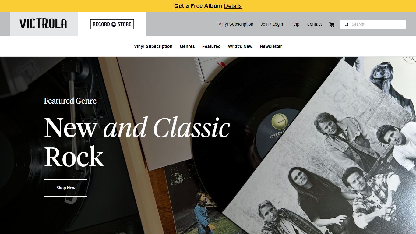 Online Vinyl Record Store | Buy Vinyl Online - Victrola.com