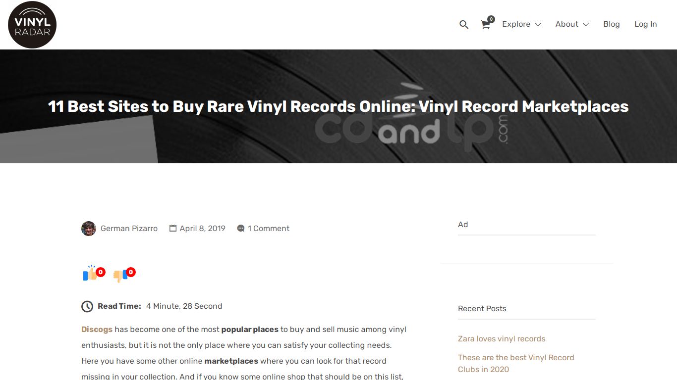 11 Best Places to Buy Vinyl Records Online | Vinylradar